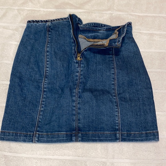 Pacsun Jean Mini Skirt - Picture 2 of 3